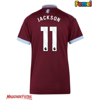 Aston Villa Nicolas Jackson #11 Tricou Fotbal Replică 2026-27 Femei Acasa